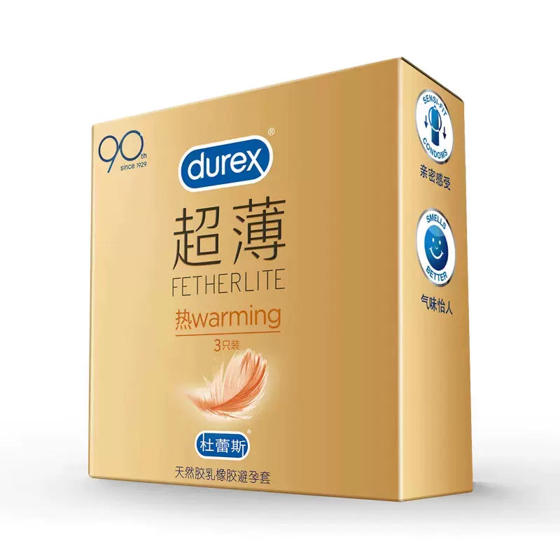 Durex Fetherlite Warming 3-pack