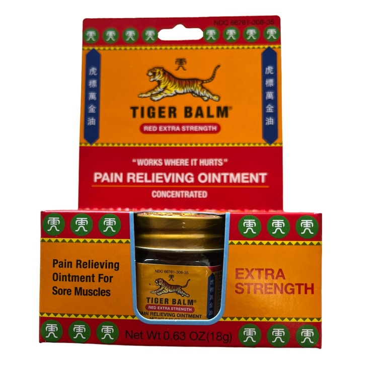 Tiger Balm Pain Relieving Ointment Red Extra Strength 18g