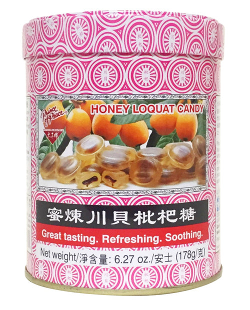 Prince of Peace Honey Loquat Candy 178g Fritillary Refreshing Soothing
