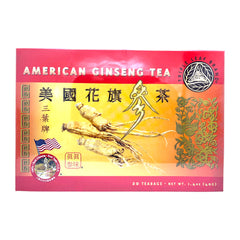 Triple Leaf Brand American Ginseng Tea Gift Box 20 Bags 40g