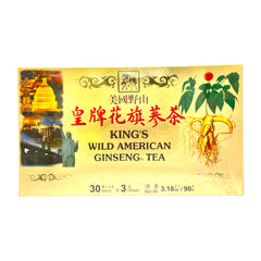 King's Wild American Ginseng Tea 30 Bags 90g