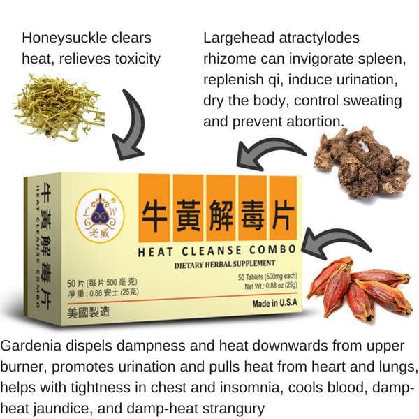 Heat Cleanse Combo - Huimin Herb Online, LLC