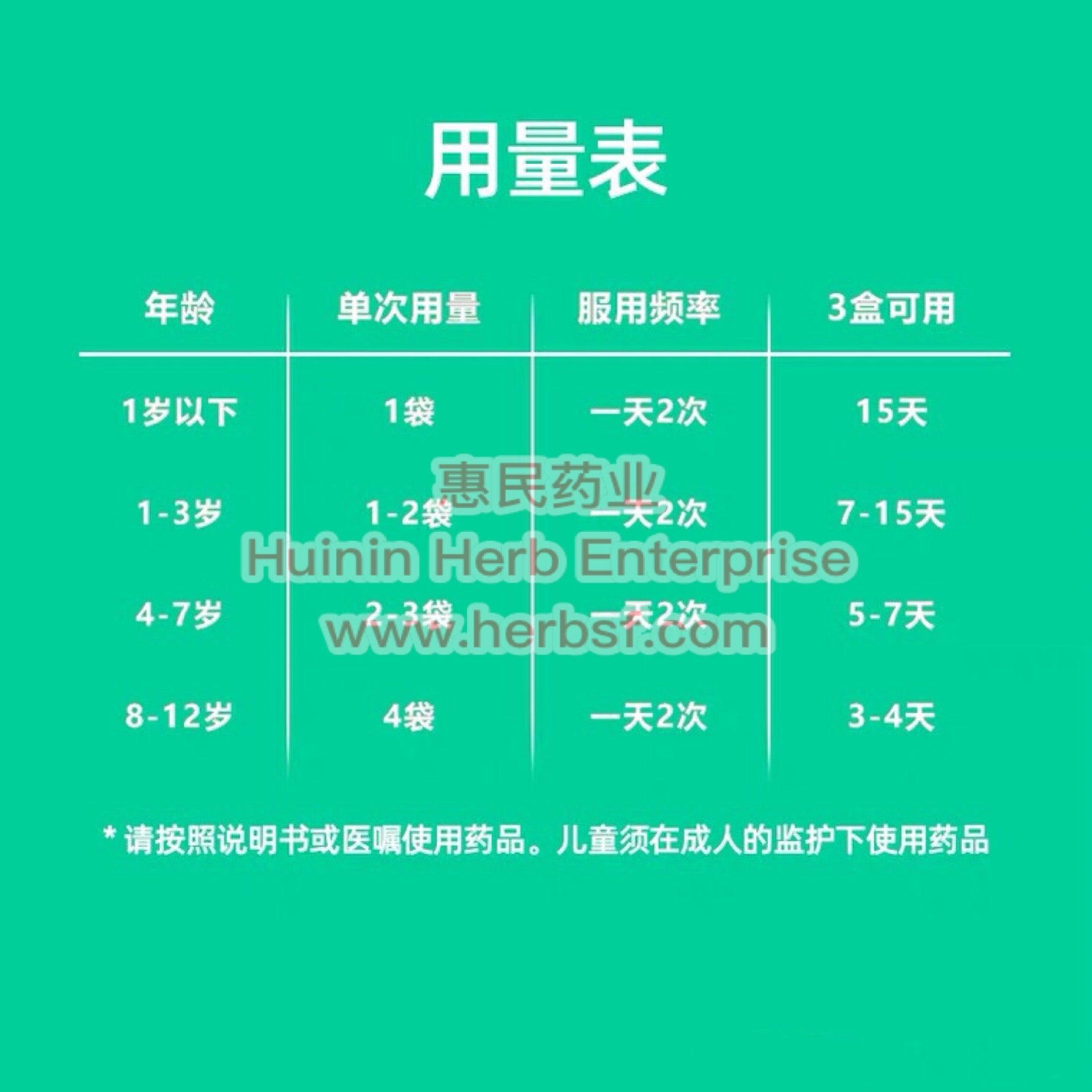 Xiao Er Ganmao Keli - Huimin Herb Online, LLC